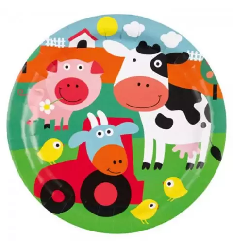 KIT N.49 FUN FARM - ARTICOLI PER LA TAVOLA