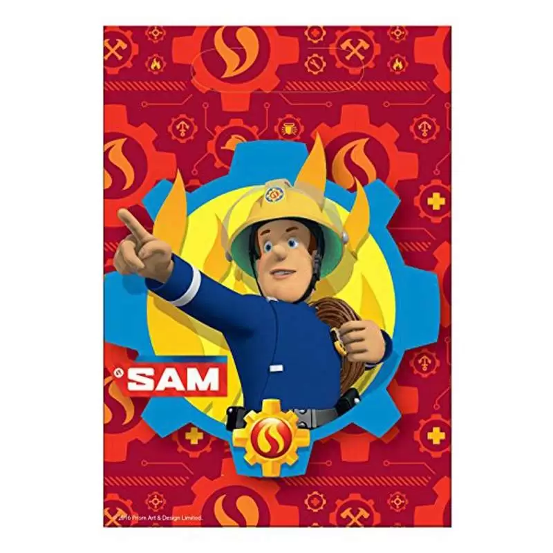 SACCHETTI SAM IL POMPIERE - PER REGALINI DI FINE FESTA