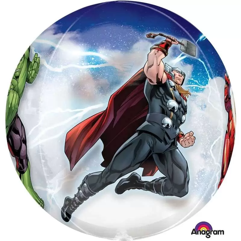 PALLONCINO ORBZ AVENGERS ASSEMBLE - DECORAZIONE PER FESTA