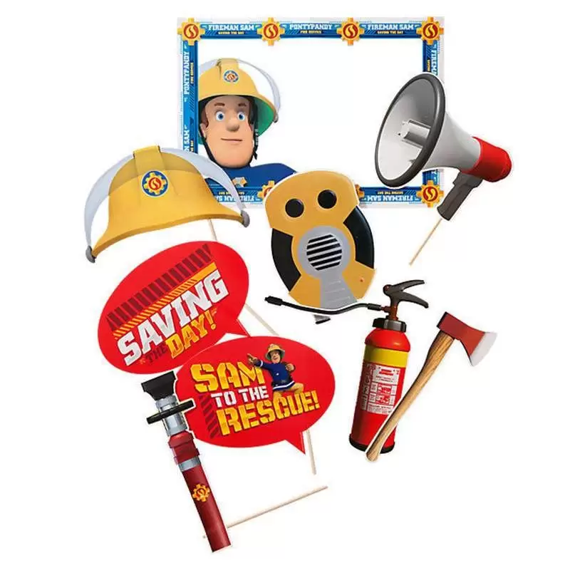 SET PER PHOTO BOOT SAM IL POMPIERE