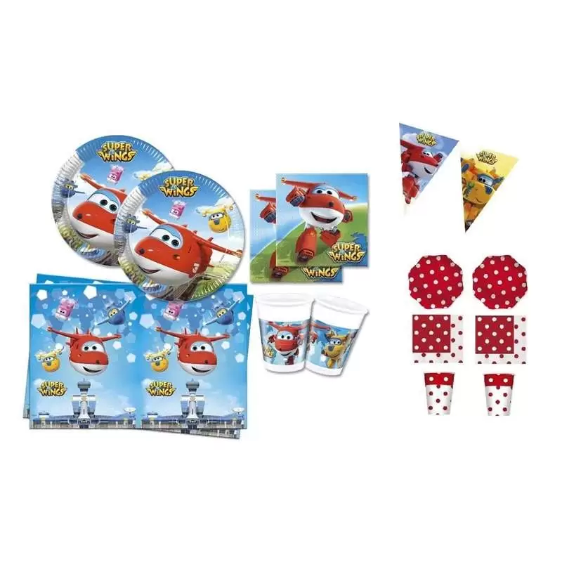 KIT N.28 SUPER WINGS - ARTICOLI PER LA TAVOLA