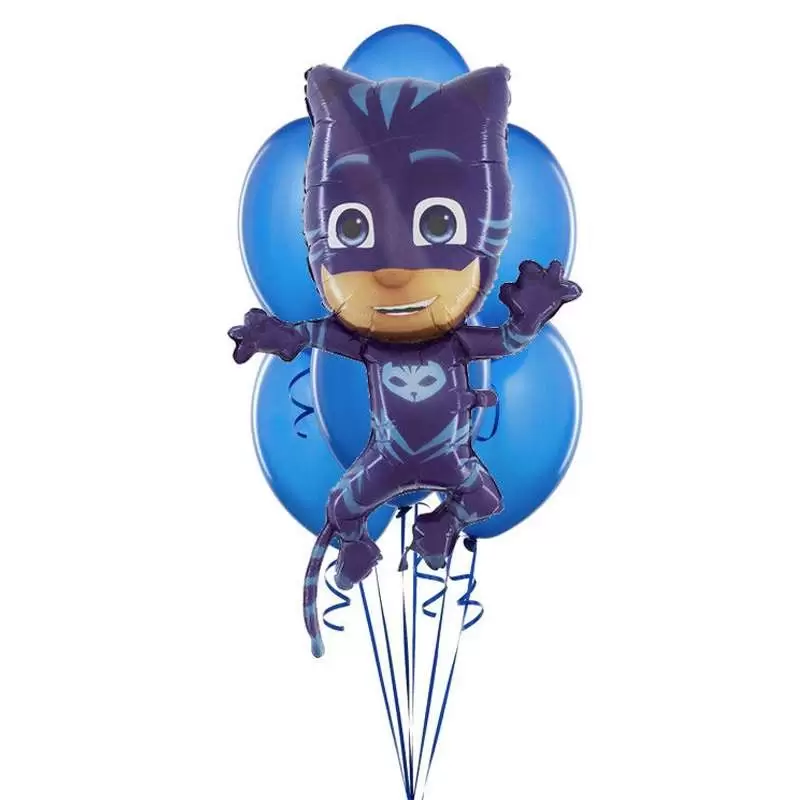COMPOSIZIONE PALLONCINI GATTOBOY - SUPER PIGIAMINI