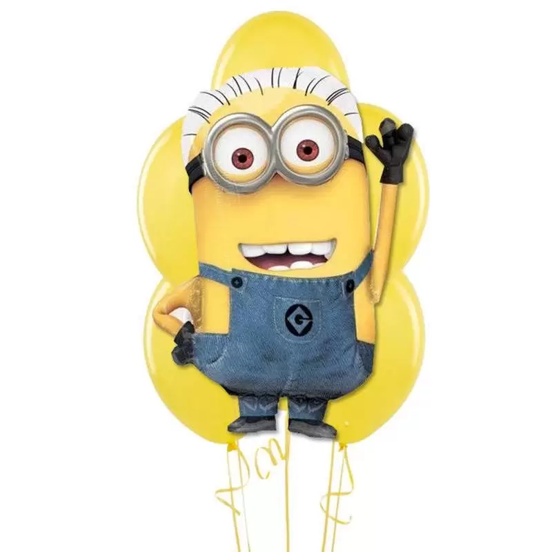 COMPOSIZIONE PALLONCINI - MINIONS CATTIVISSIMO ME