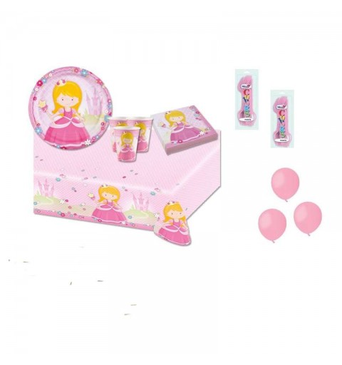 KIT N.6 MY PRINCESS - COORDINATO COMPLEANNO