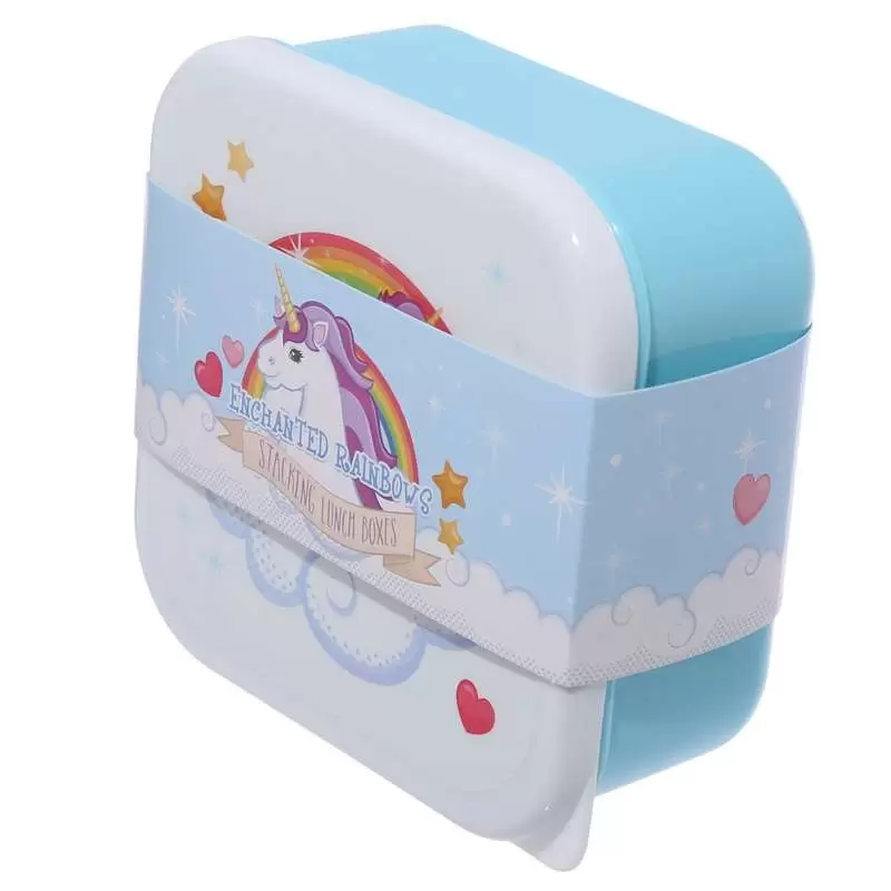 SCATOLE PORTA MERENDA - GRAFICA UNICORNI