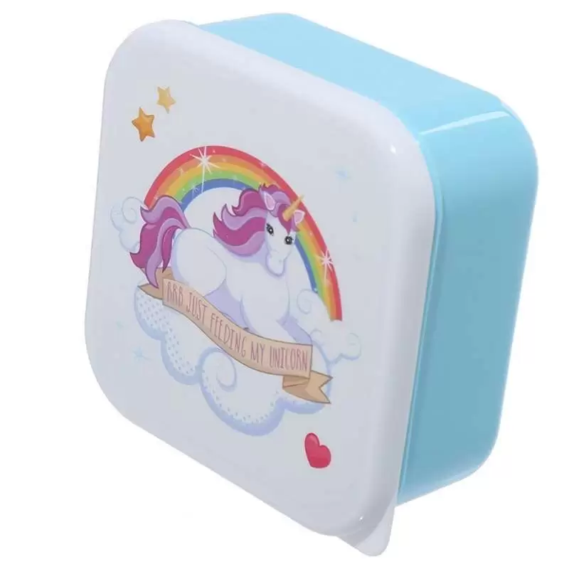 SCATOLE PORTA MERENDA - GRAFICA UNICORNI
