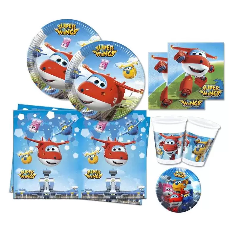 KIT N.42 SUPER WINGS - COORDINATO TAVOLA