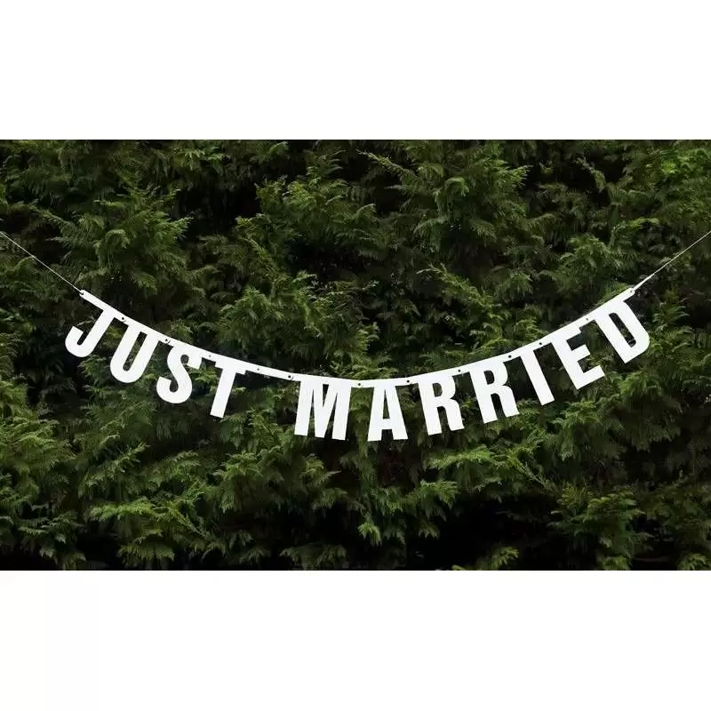 GHIRLANDA JUST MARRIED - PER EVENTI E CERIMONIE
