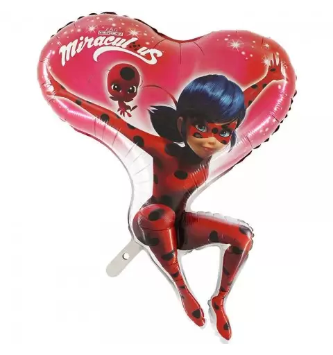 PALLONCINO SUPERSHAPE LADYBUG - PRODIGIOSA MIRACOLOUS