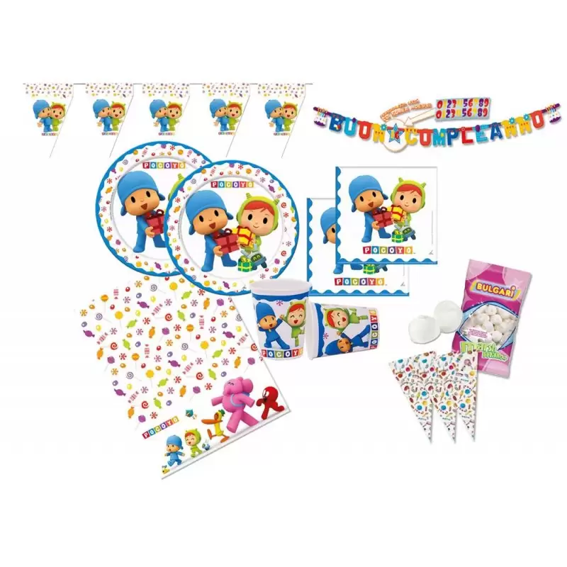 KIT N 51 - COORDINATO POCOYO + MARSHMALLOW