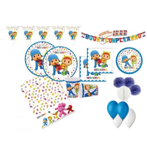 KIT N 52 - POCOYO ADDOBBI COMPLEANNO