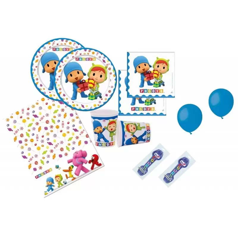 KIT POCOYO COMPLEANNO N.6