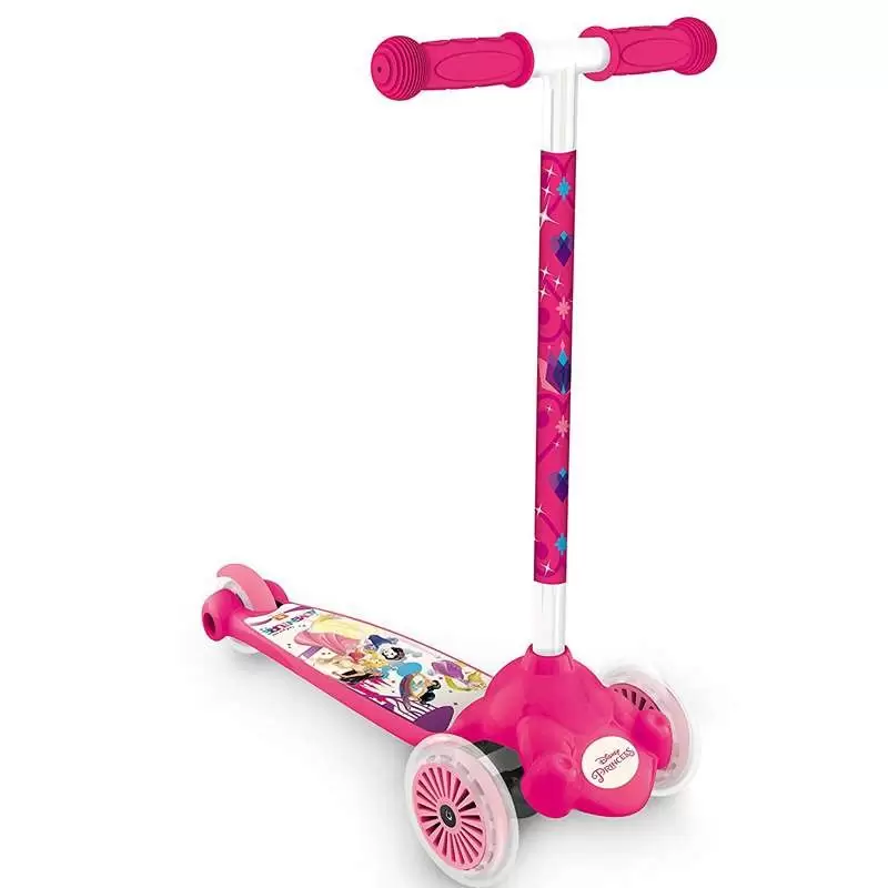 MONOPATTINO PRINCIPESSE DISNEY – ROSA CON TRE RUOTE
