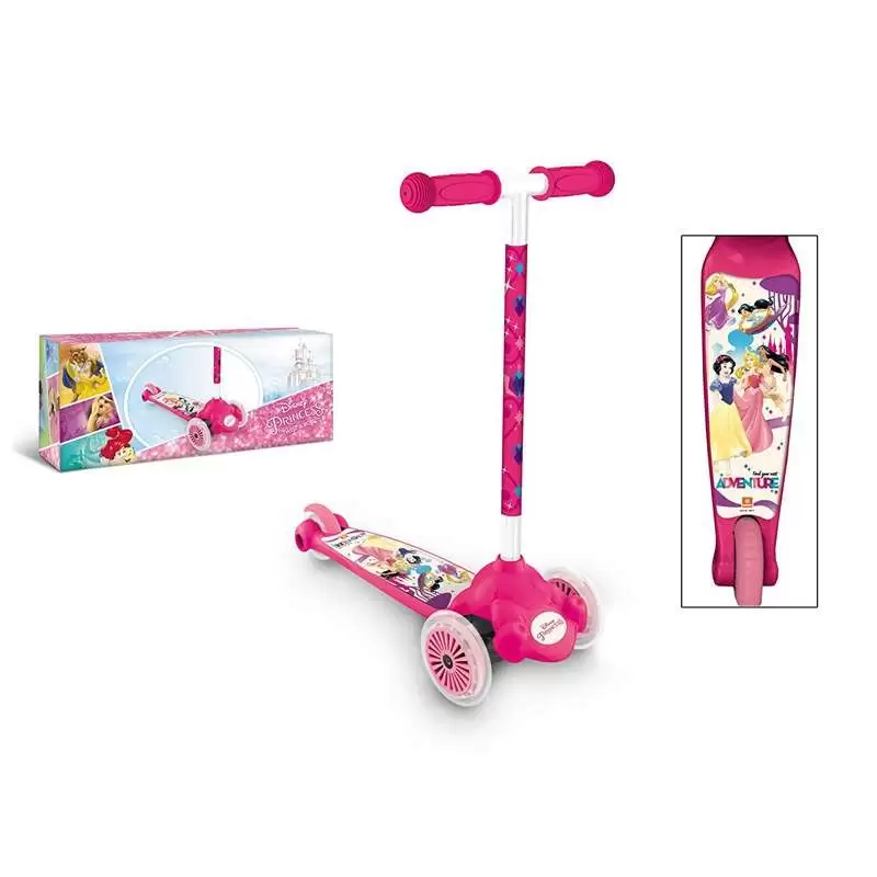 MONOPATTINO PRINCIPESSE DISNEY – ROSA CON TRE RUOTE