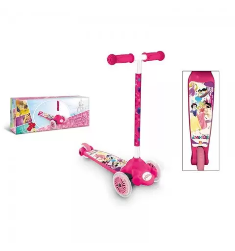 MONOPATTINO PRINCIPESSE DISNEY – ROSA CON TRE RUOTE
