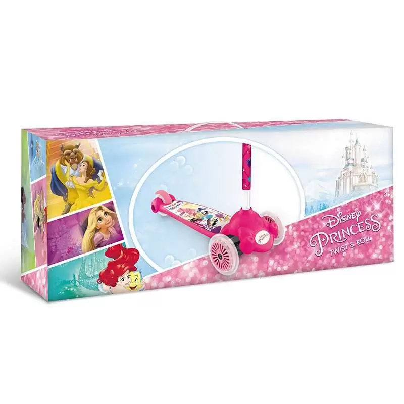 MONOPATTINO PRINCIPESSE DISNEY – ROSA CON TRE RUOTE