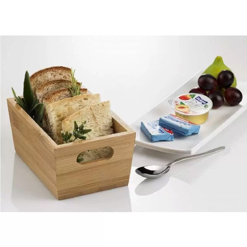 CESTINO BAMBOO DI FORMA RETTANGOLARE