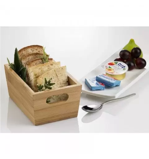 CESTINO BAMBOO DI FORMA RETTANGOLARE