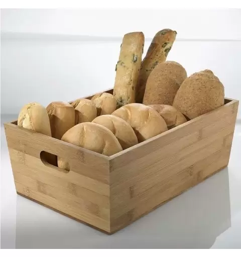 CESTINO BAMBOO DI FORMA RETTANGOLARE