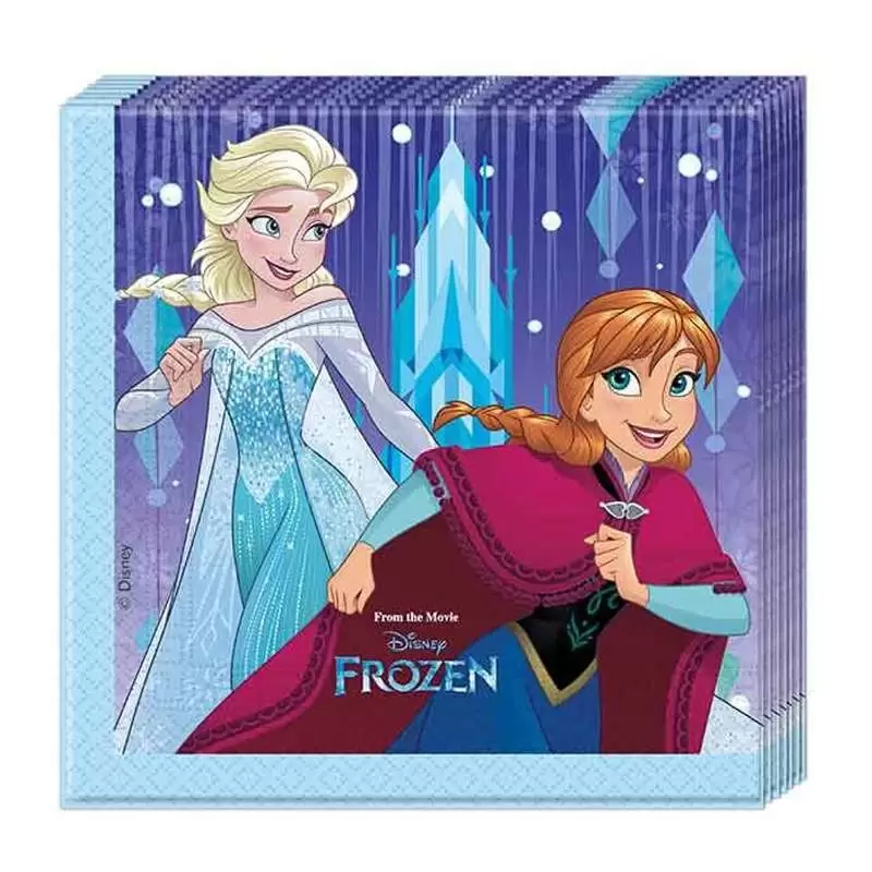KIT N.38 FROZEN REGNO DI GHIACCIO - CON DECORAZIONE MURALE
