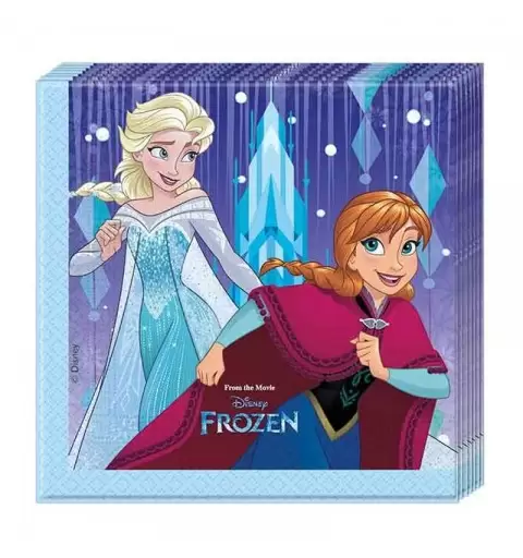 KIT N.38 FROZEN REGNO DI GHIACCIO - CON DECORAZIONE MURALE