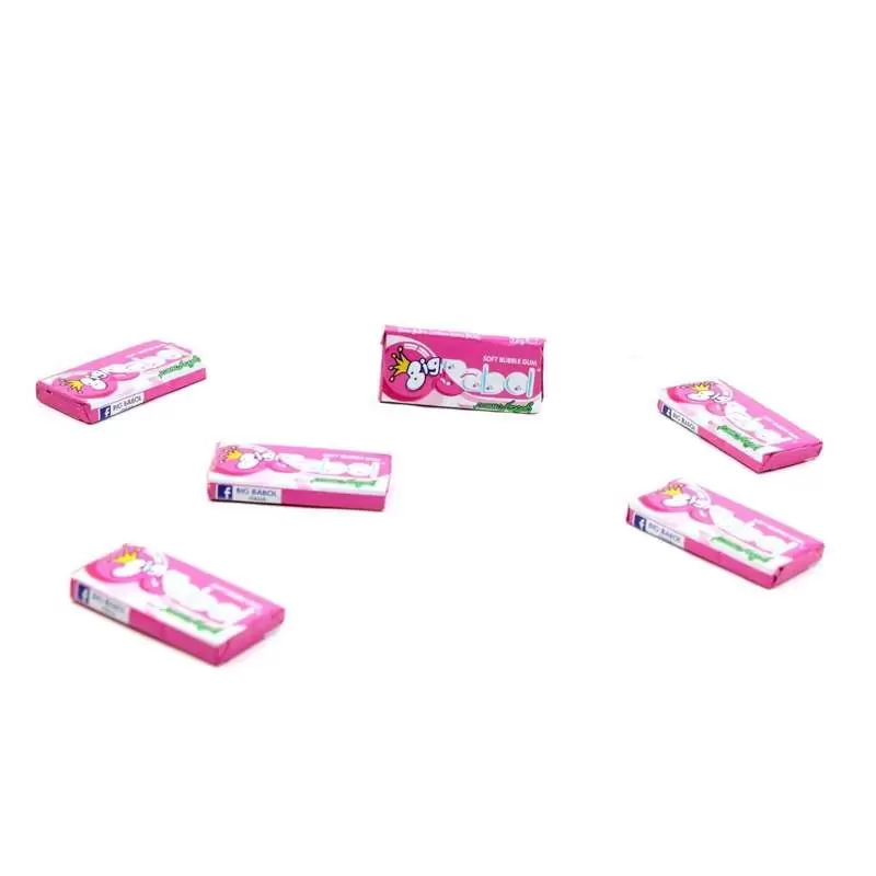 BIG BABOL PANNA E FRAGOLA - 30 CHEWING GUM