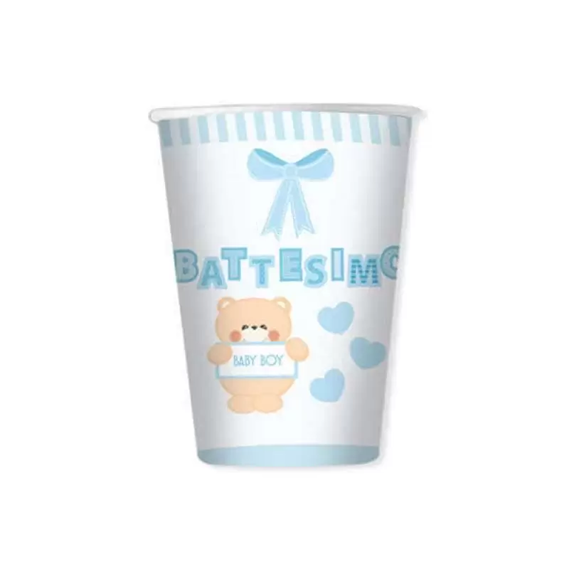 KIT N.10 BATTESIMO CULLA CELESTE - ACCESSORI PER LA TAVOLA