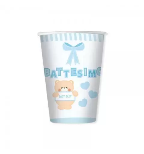 KIT N.10 BATTESIMO CULLA CELESTE - ACCESSORI PER LA TAVOLA
