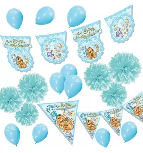 ADDOBBI PER IL PRIMO COMPLEANNO - FESTA 1 COMPLEANNO BIMBO