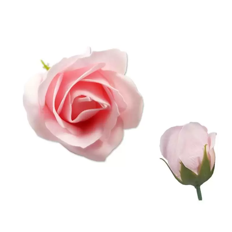 ROSE FINTE COLORATE - FIORI FINTI PER BOMBONIERE