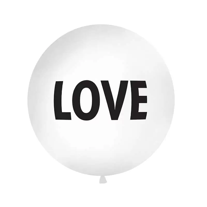 PALLONCINO CON SCRITTA LOVE - MAXI BALLOON