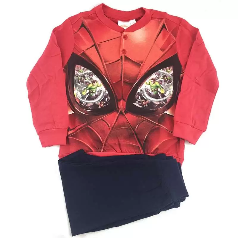 PIGIAMA SPIDERMAN PER BAMBINO - MANICHE LUNGHE