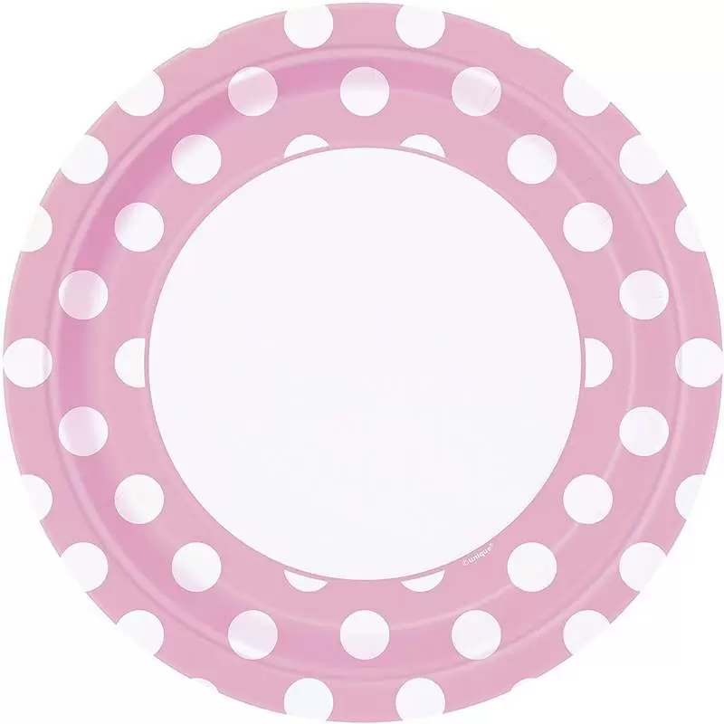 PIATTI A POIS ROSA – UNIQUE