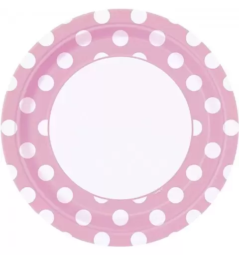 PIATTI A POIS ROSA – UNIQUE