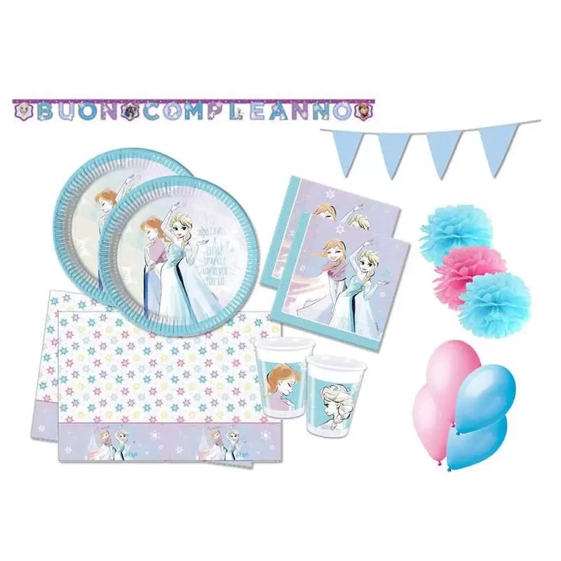 KIT N.46 FROZEN SPARKLE - ARTICOLI PER LA TAVOLA