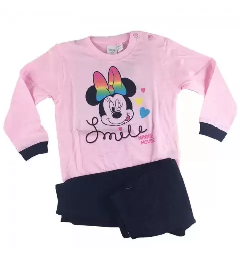 PIGIAMINO MINNIE - ROSA E BLU SCURO