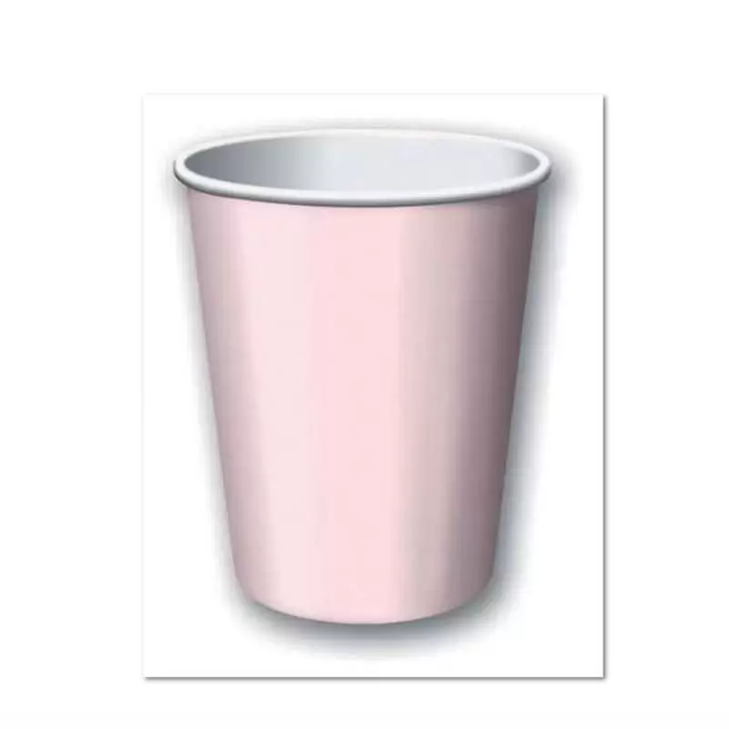 BICCHIERI CLASSIC PINK - ROSA PASTELLO 8 PZ