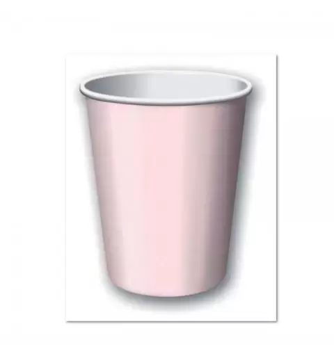 BICCHIERI CLASSIC PINK - ROSA PASTELLO 8 PZ