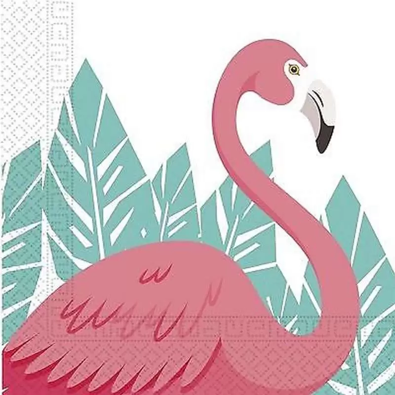 KIT N.6 FENICOTTERO ROSA - COORDINATO TAVOLA