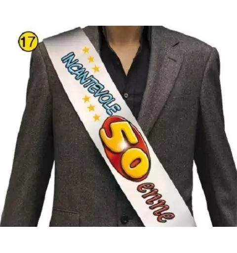 FASCIA PER 50 ANNI - INCANTEVOLE 50ENNE