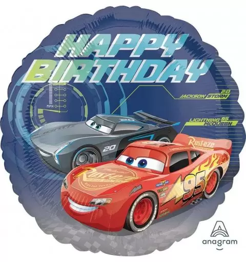 PALLONCINO FOIL CARS 35366