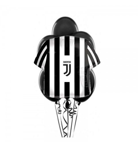 Palloncini, Juventus, Sport, palloncini foil, palloncino foil a tema  Juventus, tema Calcio, bianco nero, aria, elio, pallone fo