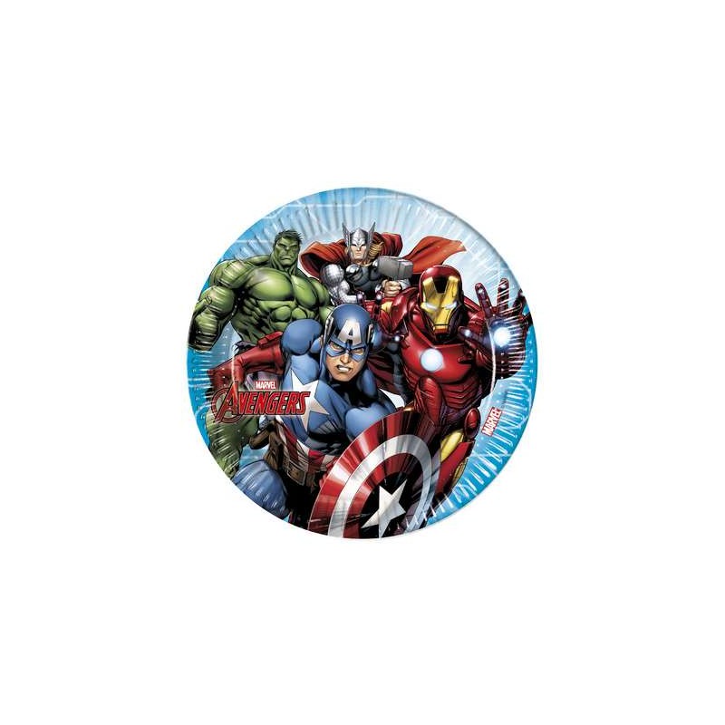 COORDINATO COMPLEANNO AVENGERS POWER KIT N3