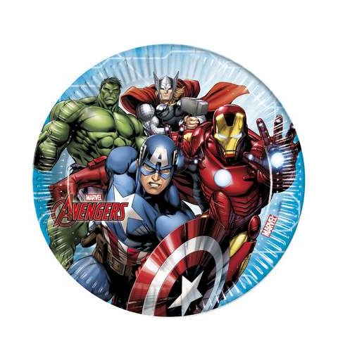 COORDINATO COMPLEANNO AVENGERS POWER KIT N3