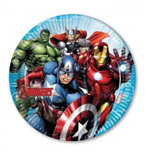 KIT N.16 AVENGERS ASSEMBLE - SET TAVOLA PER FESTE