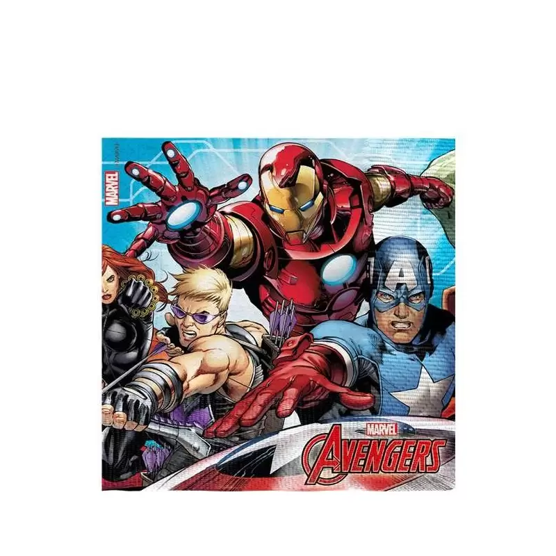 KIT N.16 AVENGERS ASSEMBLE - SET TAVOLA PER FESTE