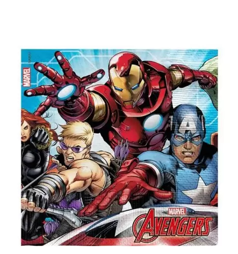 KIT N.16 AVENGERS ASSEMBLE - SET TAVOLA PER FESTE