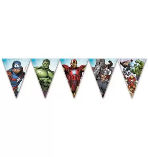 FESTONE BANDIERINE AVENGERS ASSEMBLE 