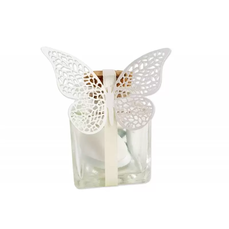 BOMBONIERE FARFALLA - CON FARFALLE DI CARTA