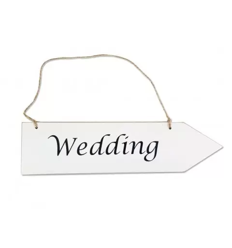 INDICATORE WEDDING - SEGNALE A FRECCIA PER MATRIMONI